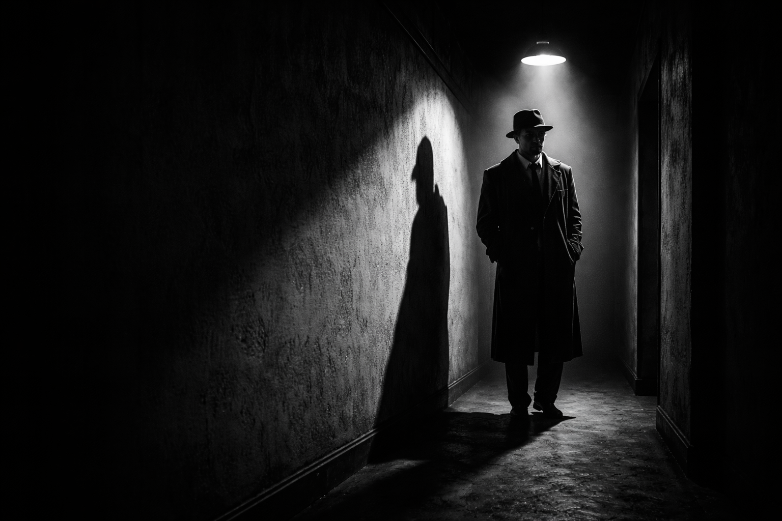 Kontrastowe oświetlenie w stylu chiaroscuro